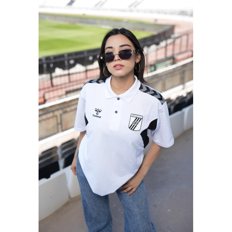 T-shirt Authentic Functional Polo CSS - Blanc Textiles CSST219991-9001