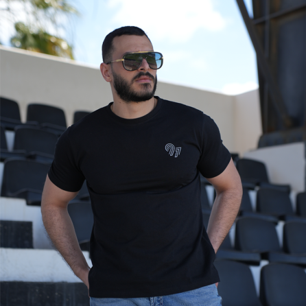 T Shirt Palestine Css - Noir Textiles CSST280601-2001