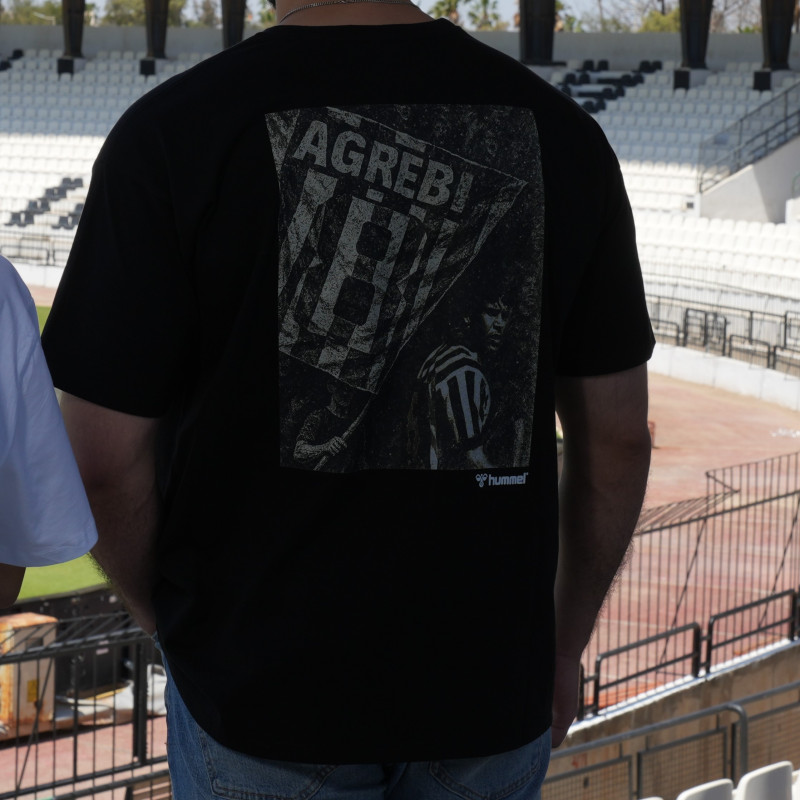 T Shirt HAMMADI AGREBI CSS - Noir Textiles CSST280600-2001