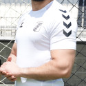 T-shirt Hml Smash Tee Css - Blanc Textiles CSST216085 CSS-9001