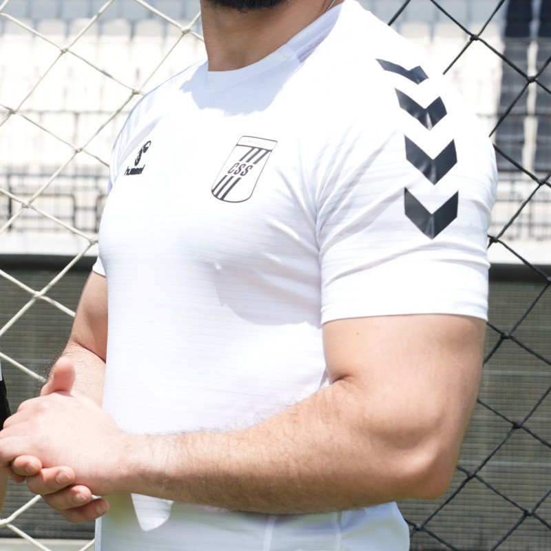 T-shirt Hml Smash Tee Css - Blanc Textiles CSST216085 CSS-9001