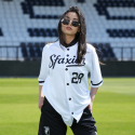 Maillot Baseball Adulte Css - Blanc Textiles CSST192825 CSS-9001