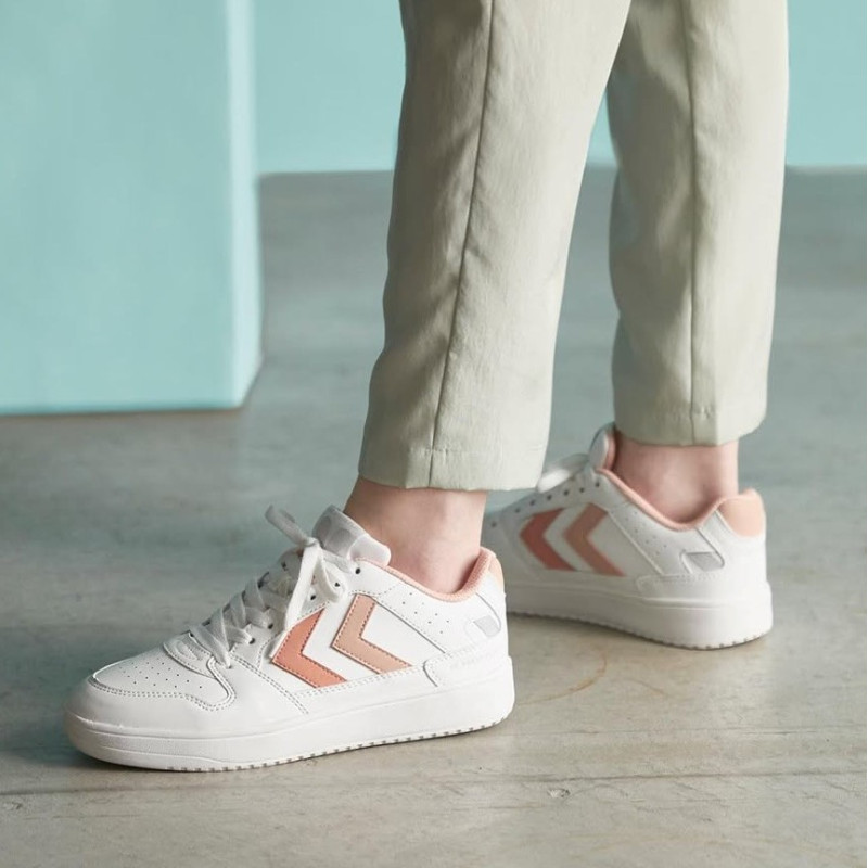 Chaussure femme St. Power Play Wmns - Blanc/Corail Lifestyle222816-9558