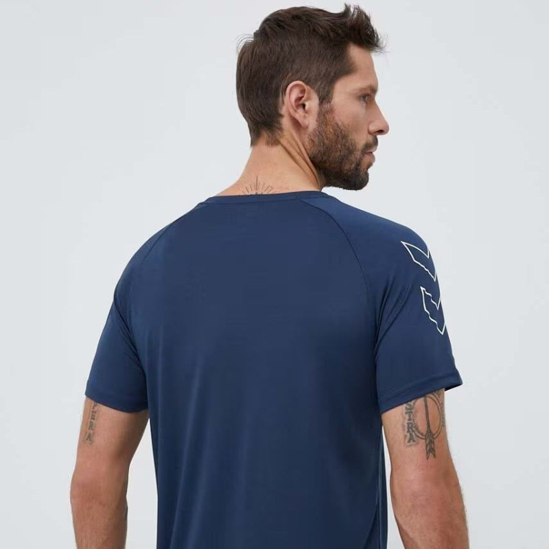 T-shirt Homme Hmlte Topaz - Bleu Tee-shirts HommeT213475-7026