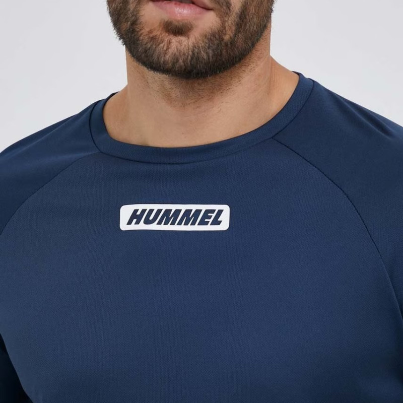 T-shirt Homme Hmlte Topaz - Bleu Tee-shirts HommeT213475-7026