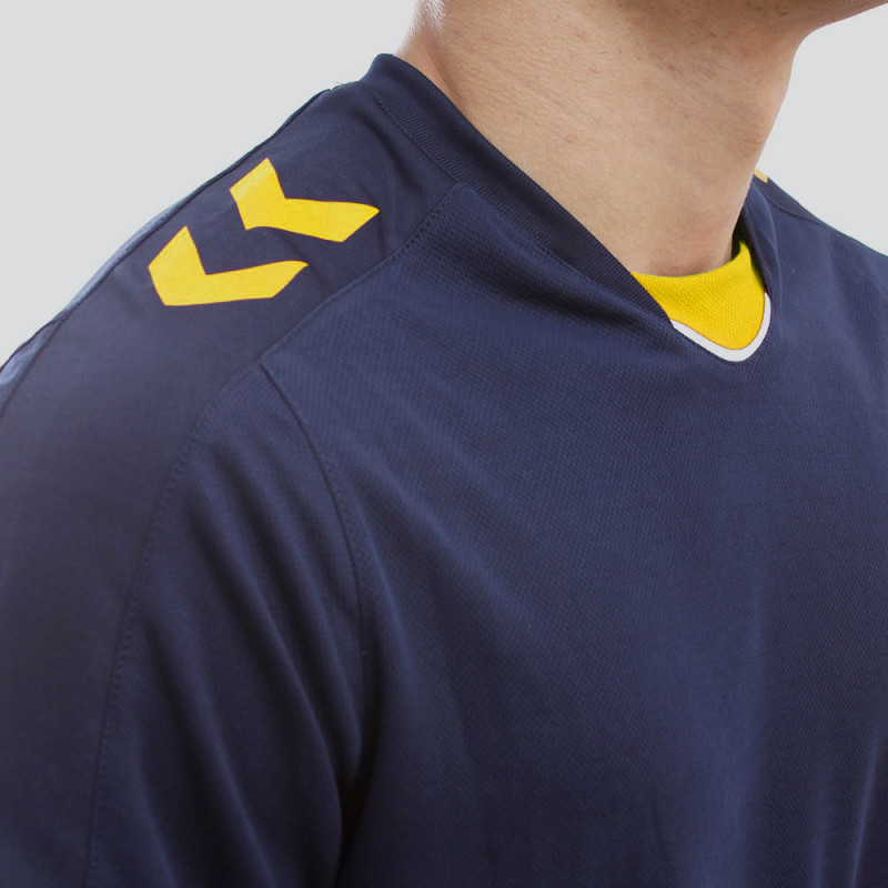 Tenue d'entraînement Hmlcore Xk Adulte - Bleu Marine/Jaune Tenue d'entrainement T211955PK-1006