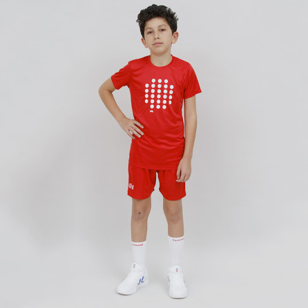 Tenue d'entraînement enfant Hmlcourt - Rouge Tenue d'entraînement enfantT219149PK JR-3062
