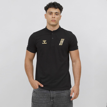 Polo Col Chinois Css - Noir Textiles CSST214890 CSS-2011