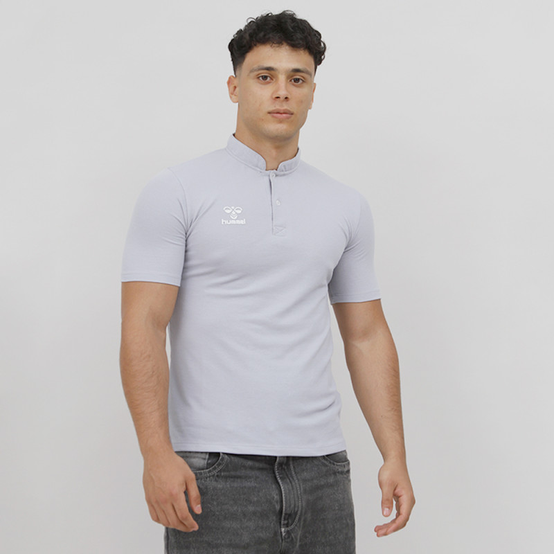 Polo Hmlmove Grid - Gris Clair Polos HommeT214895-2006