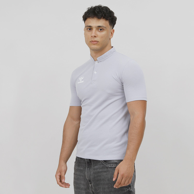 Polo Hmlmove Grid - Gris Clair Polos HommeT214895-2006