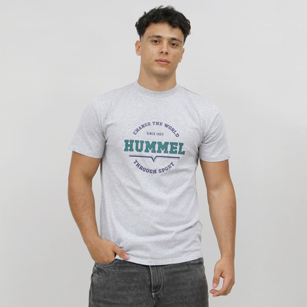 Tshirt Hml Asher Tee - Gris Tee-shirts HommeT219950-2006