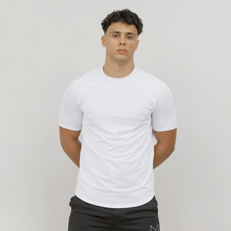 T-shirt Hmlte Topaz - Blanc Tee-shirts HommeT213475-9001