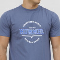 T-shirt Hml Asher Tee - Bleu Tee-shirts HommeT219950-7045