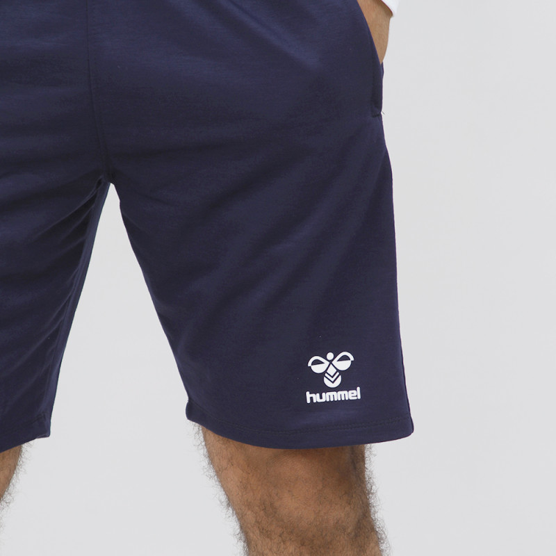 Short Hml Of Grid - Bleu Marine Shorts HommeT216132-7026