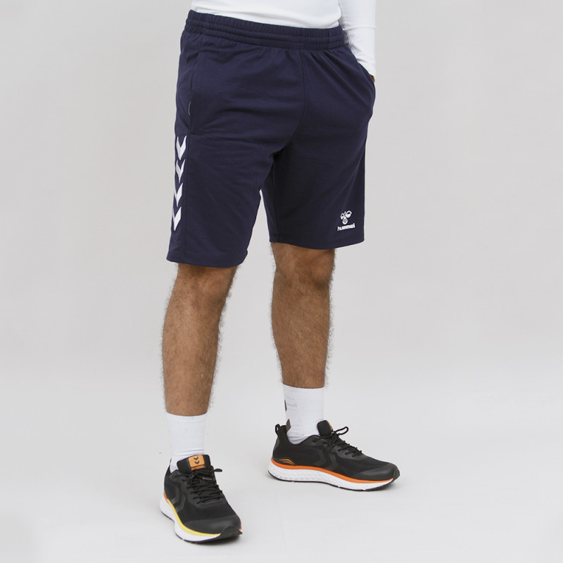 Short Hml Of Grid - Bleu Marine Shorts HommeT216132-7026