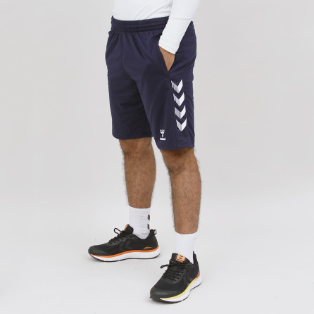 Short Hml Of Grid - Bleu Marine Shorts HommeT216132-7026