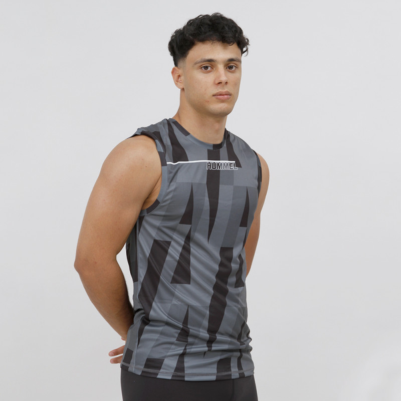 Debardeur Hmlcourtpro Trainning - Gris Tee-shirts HommeT219154-2006