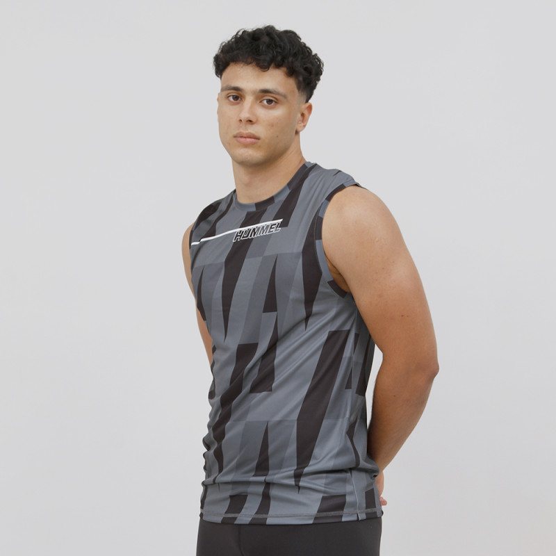 Debardeur Hmlcourtpro Trainning - Gris Tee-shirts HommeT219154-2006