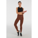 Legging Hml pearl Marron Leggings Femme932061-9822