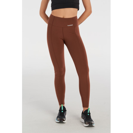 Legging Hml pearl Marron Leggings Femme932061-9822