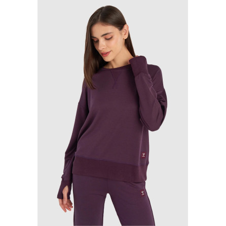 SWEAT-SHIRT JONINA-Mauve Hoodies et Sweatshirts921998-4073