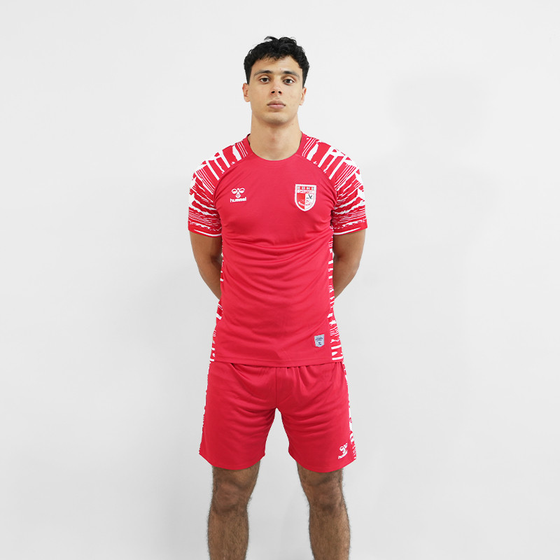 tenue d'entrainement OB Hml Smash OLYMPIQUE BEJAT216085PK OB-ROUGE