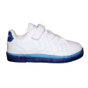 Basket enfant HMLTAEGU JR - Blanc/bleu chaussures 212701-9109