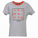 T-shirt Hml malkins pour enfant - Gris Tee-shirts à 45,00 TND