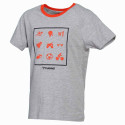 T-shirt Hml malkins pour enfant - Gris Tee-shirts à 45,00 TND