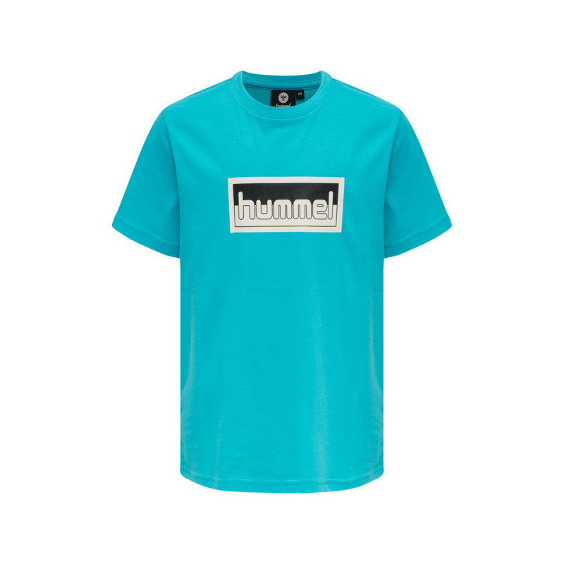 T-shirt Hmlmono enfant - Turquoise Tee-shirts Enfant211741-7905