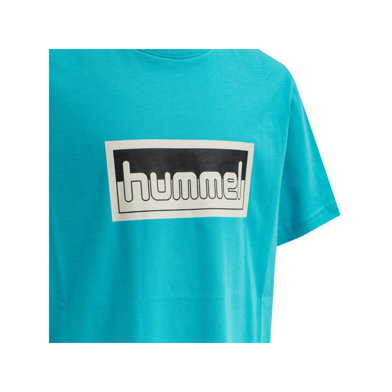 T-shirt Hmlmono enfant - Turquoise Tee-shirts Enfant211741-7905