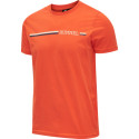 T-shirt homme Hmlmontreal - Orange Textiles211386-3008