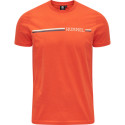 T-shirt homme Hmlmontreal - Orange Textiles211386-3008