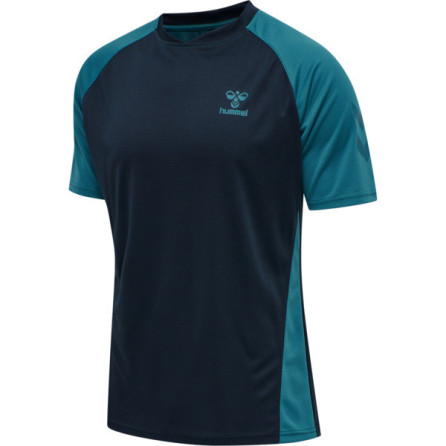 T-shirt Hmlaction Jersey - Bleu marine Textiles210985-8584