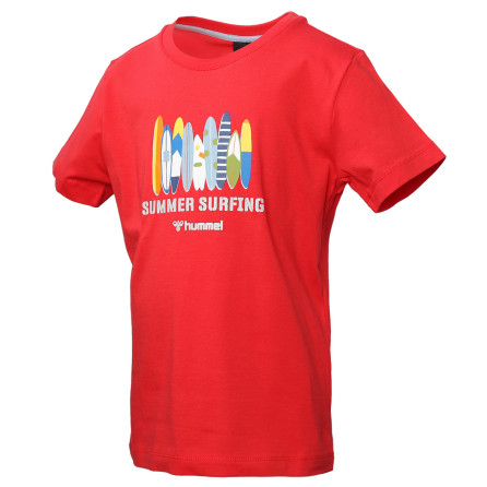 T-shirt Hml levi crimson pour enfant Tee-shirts Enfant911516-1301
