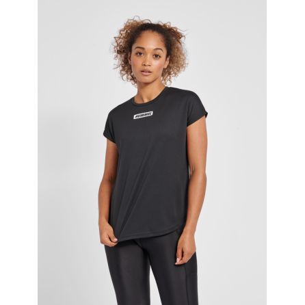 T-shirt de sport Hmlte Tola Loose femme - Noir Tee-shirts et tops Femme213465-2001