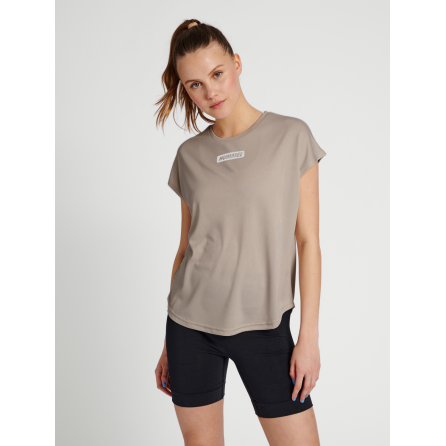 T-shirt de sport Hmlte Tola Loose femme - Gris Tee-shirts et tops Femme213465-2119